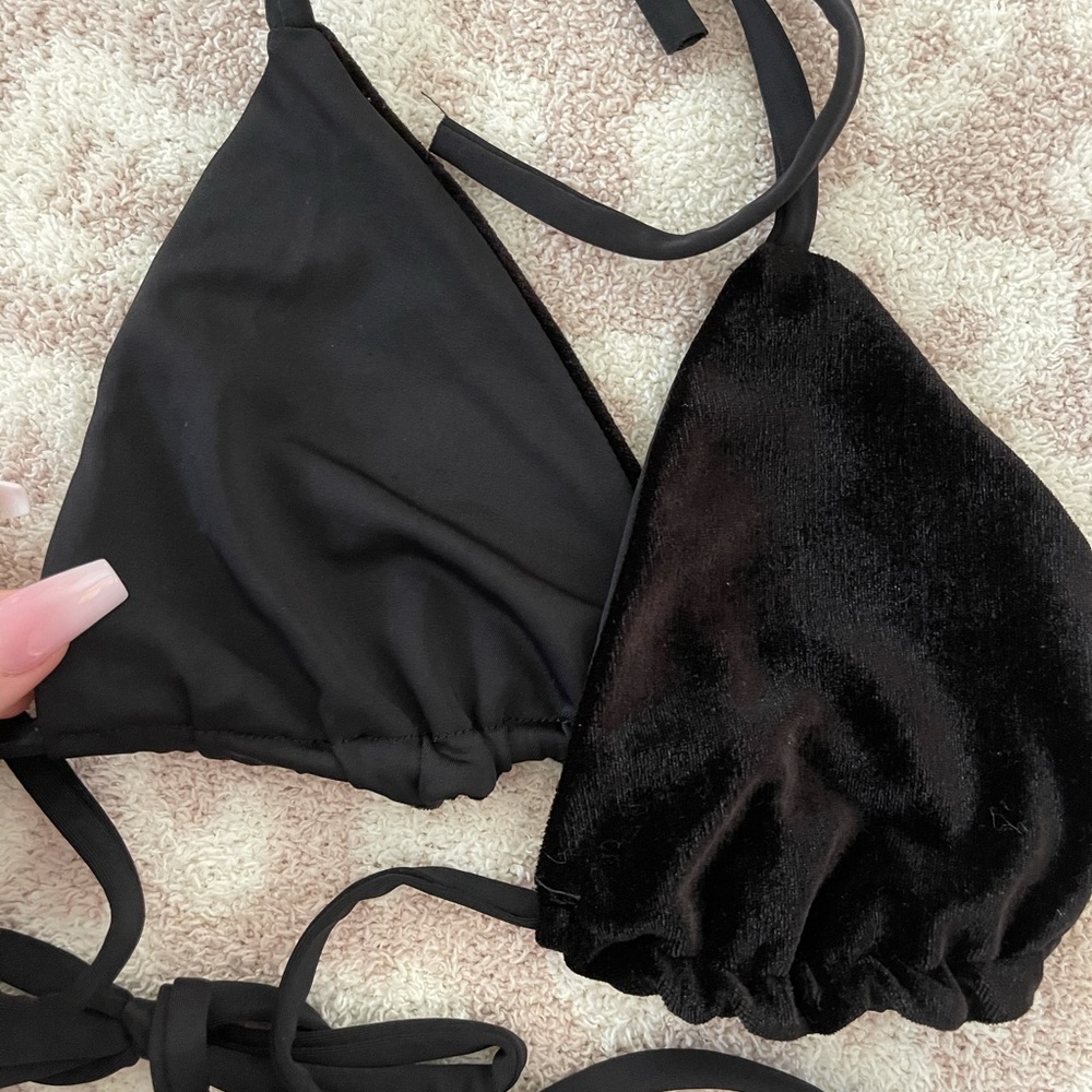 Reversible Velvet Bikini - Picture 3 of 3